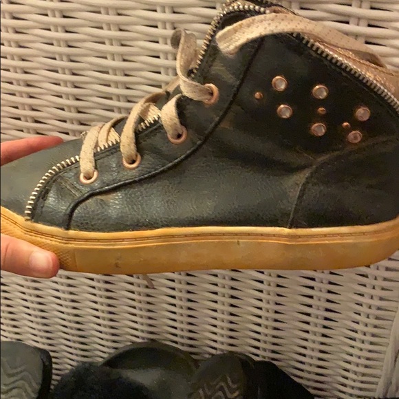 Shoes - Black high tops